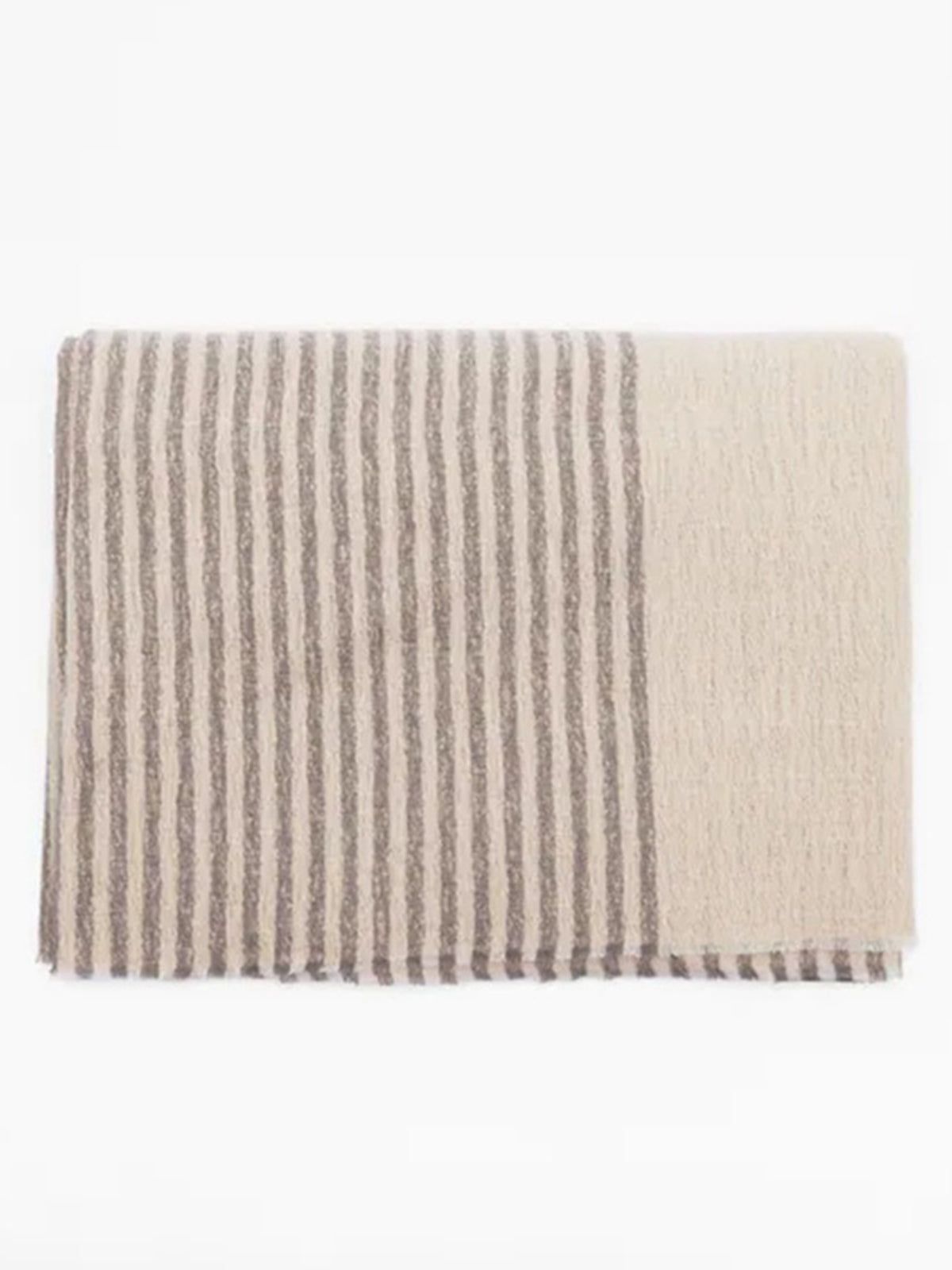 Winter Warm Striped Scarf sold by COMMENSE product image thumbnail 5