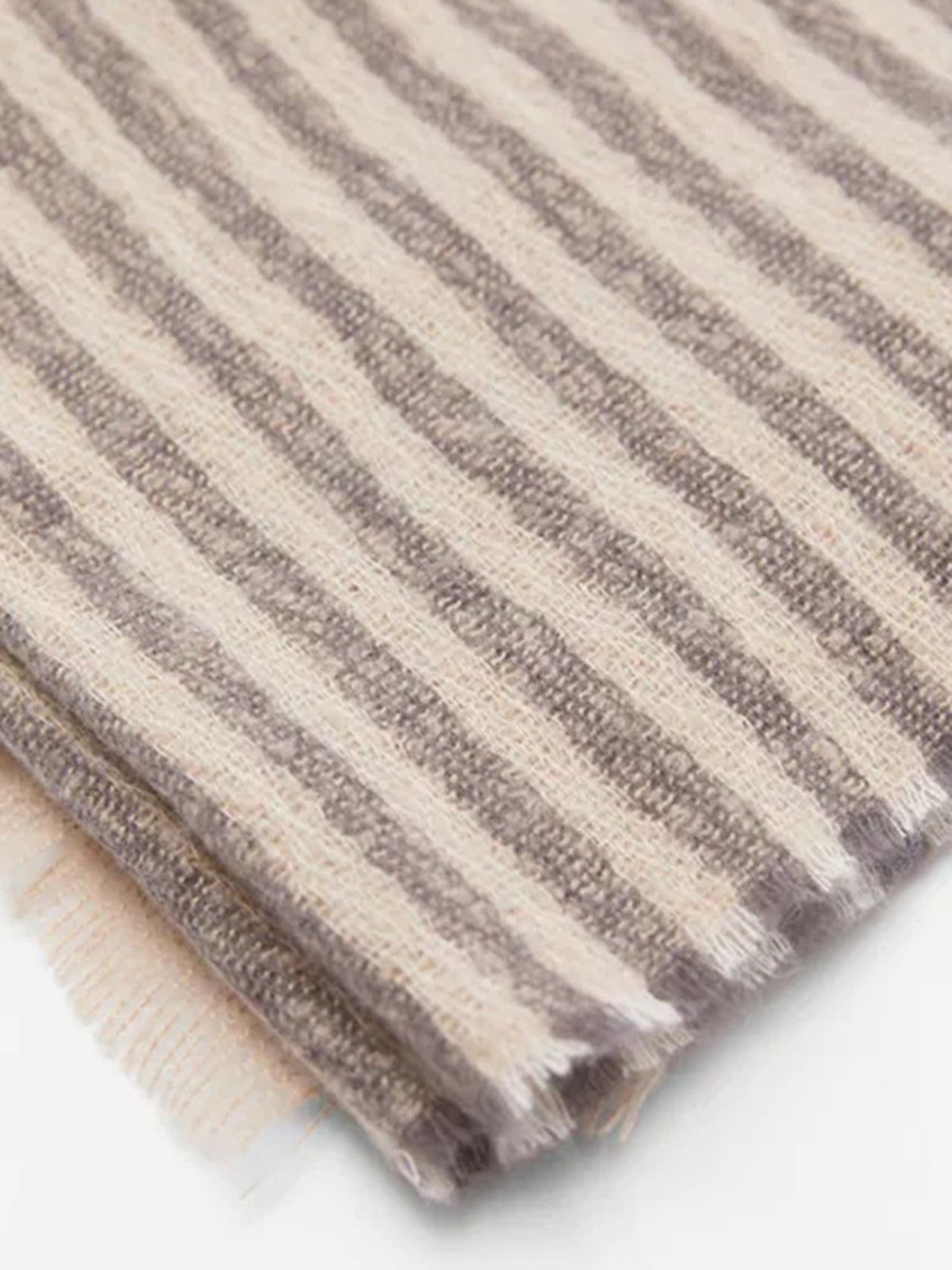 Winter Warm Striped Scarf sold by COMMENSE product image thumbnail 4