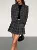 Tweed Crop Blazer sold by COMMENSE