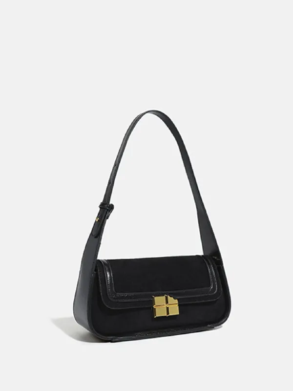 Classy Suede Shoulder Bag sold by COMMENSE