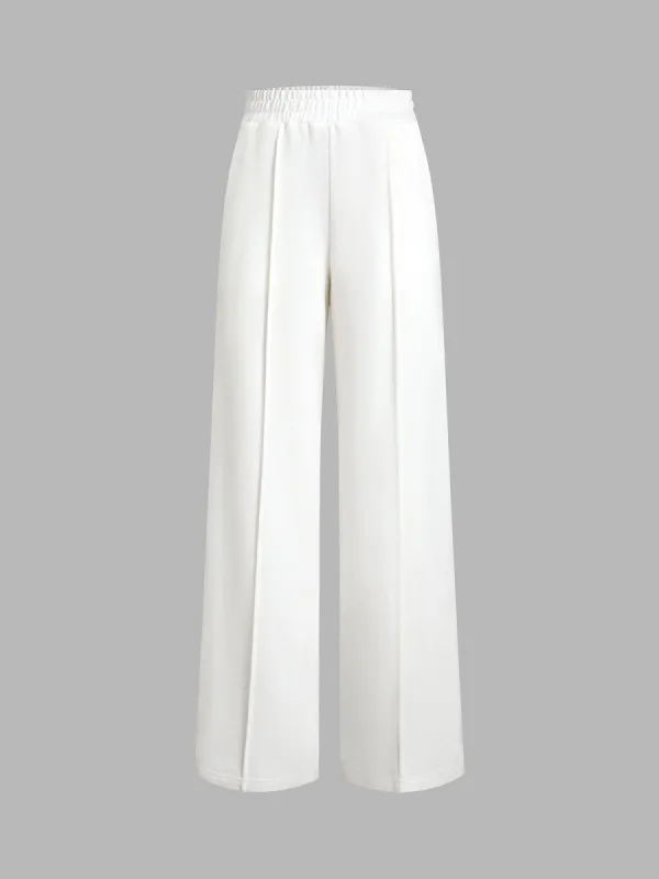 Casual Pockets Wide Leg Pants sold by COMMENSE