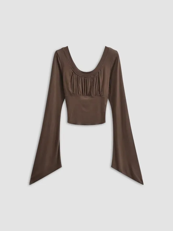 Square Neck Leisure Shirt sold by COMMENSE