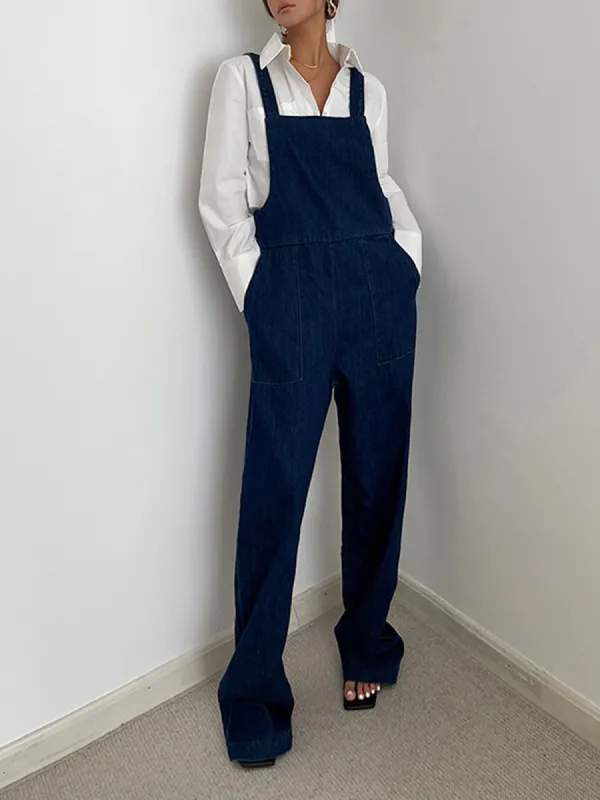 Classic Denim Overalls sold by COMMENSE