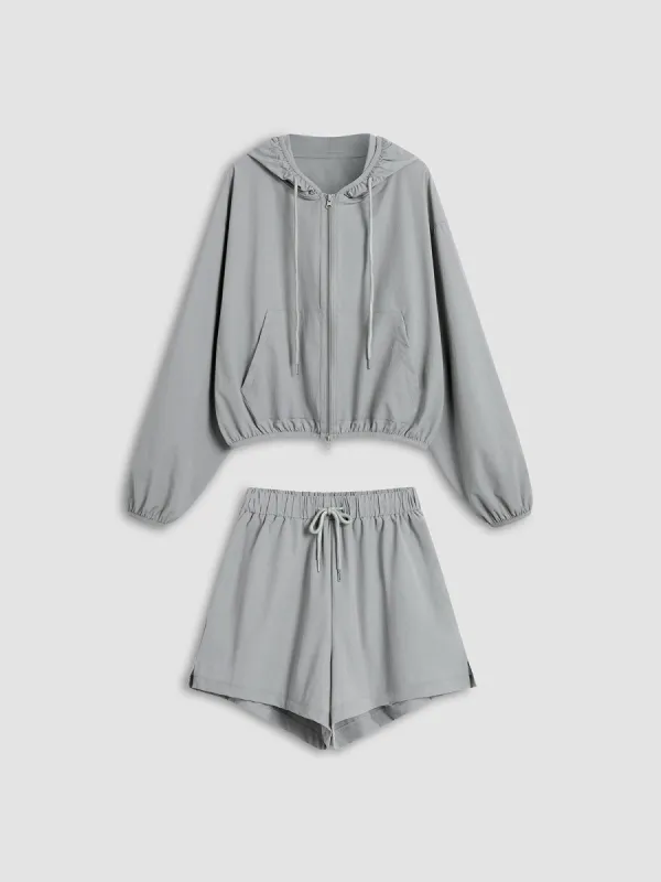 Hoodie Two Pieces Lounge Set sold by COMMENSE