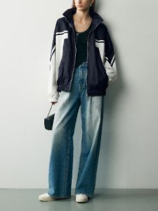Detachable Hood Bomber Jacket sold by COMMENSE