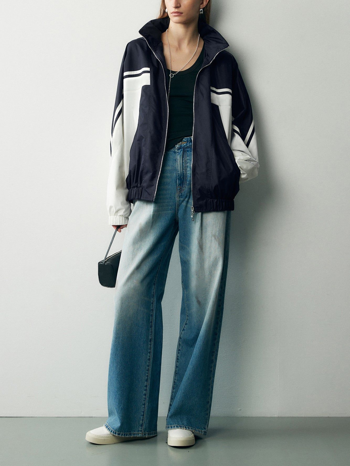 Detachable Hood Bomber Jacket sold by COMMENSE product image thumbnail 3