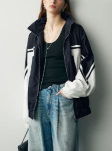 Detachable Hood Bomber Jacket sold by COMMENSE