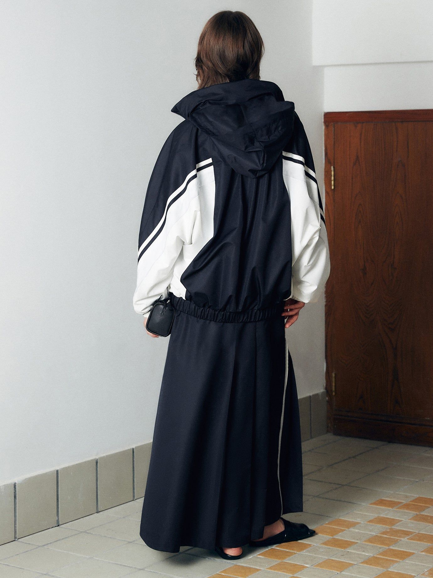 Detachable Hood Bomber Jacket sold by COMMENSE product image thumbnail 2