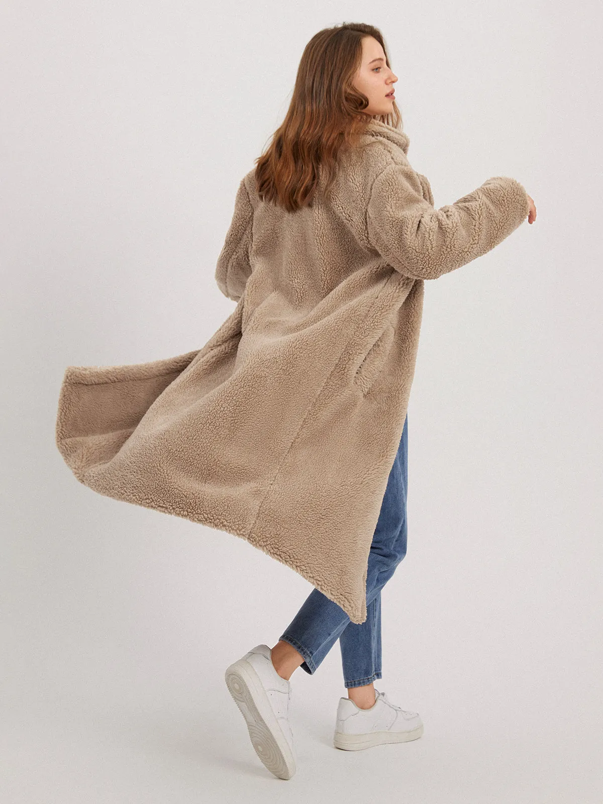 Seeking Adventure Fleece Coat sold by COMMENSE product image thumbnail 5