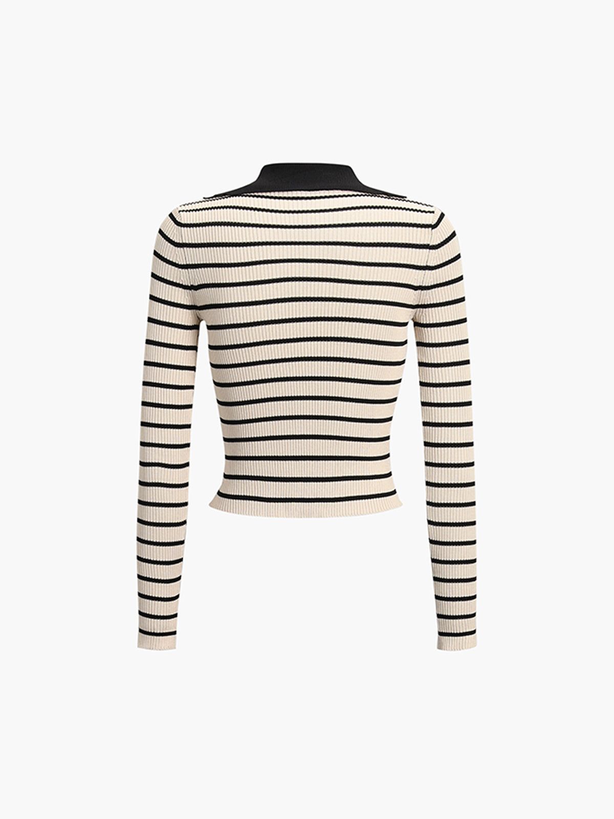 Stripe Button Down Cardigan sold by COMMENSE product image thumbnail 4