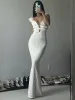 Pearl Keyhole Neckline Cami Long Dress sold by COMMENSE