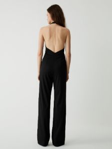 Halter Open Back Jumpsuit sold by COMMENSE