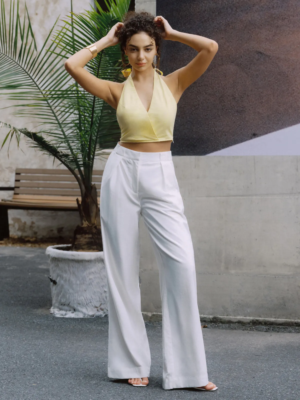 Casual Pockets Straight Leg Pants sold by COMMENSE product image thumbnail 3