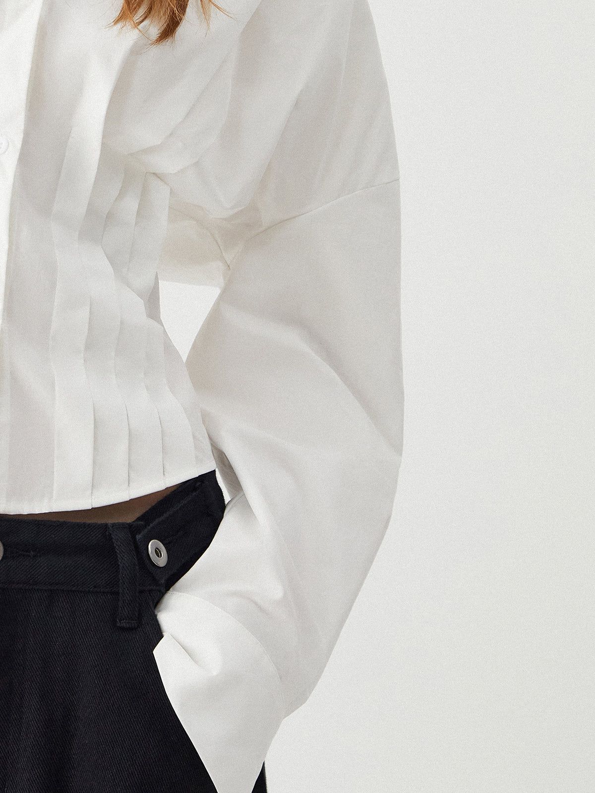 Solid Buttoned Long Sleeve Shirt sold by COMMENSE product image thumbnail 3