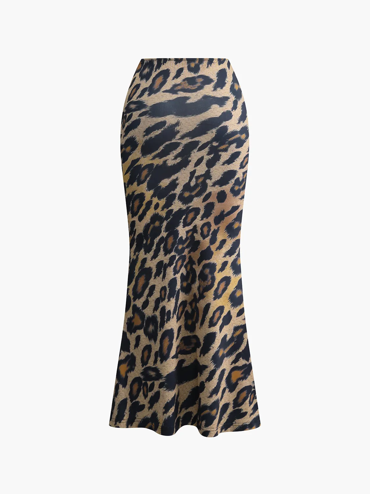 Leopard Print Backless Skirt Set sold by COMMENSE product image thumbnail 5
