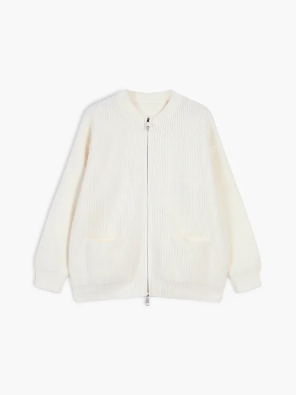 Flatwhite Two Way Zip Cardigan sold by COMMENSE