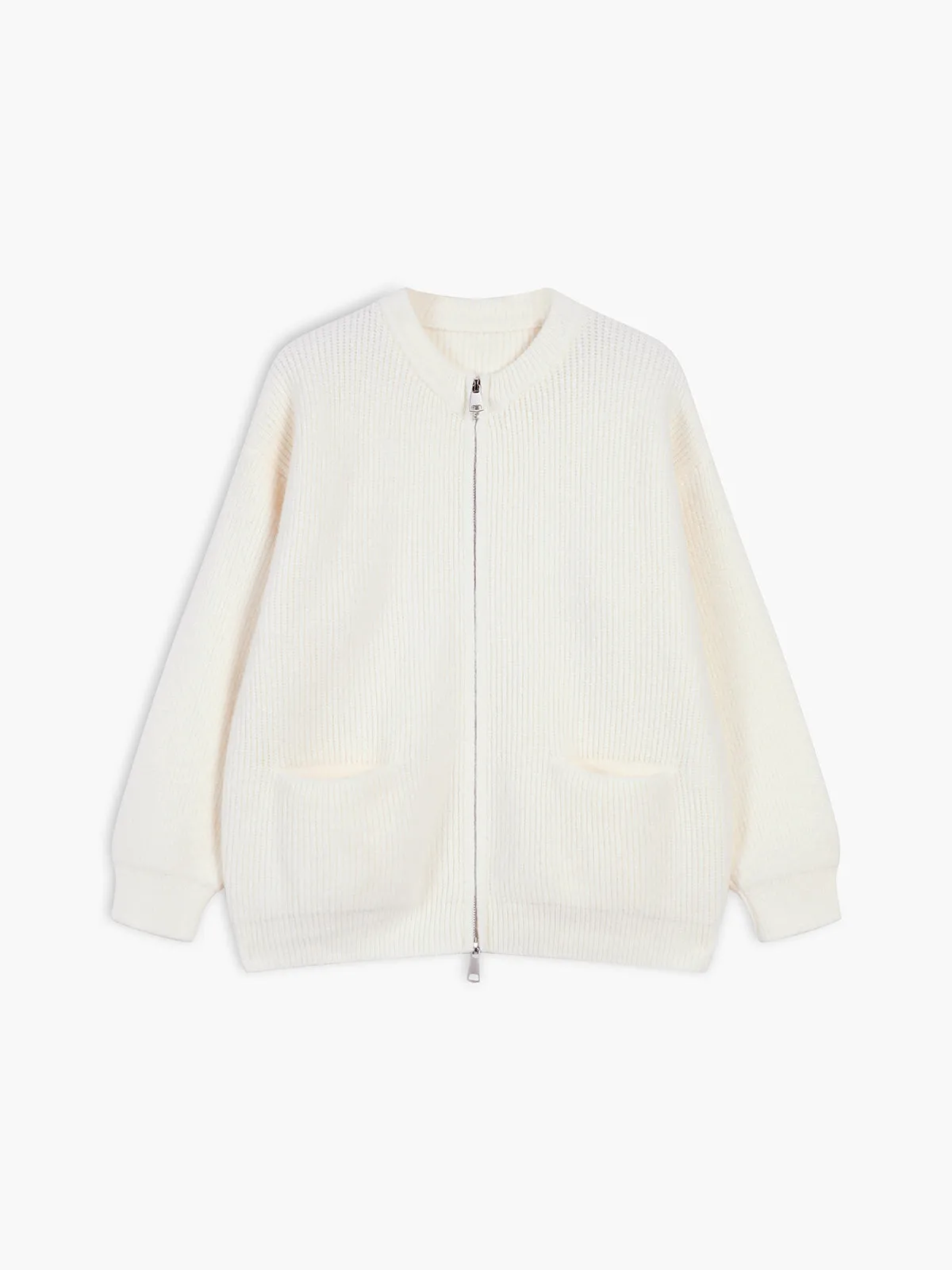 Flatwhite Two Way Zip Cardigan sold by COMMENSE