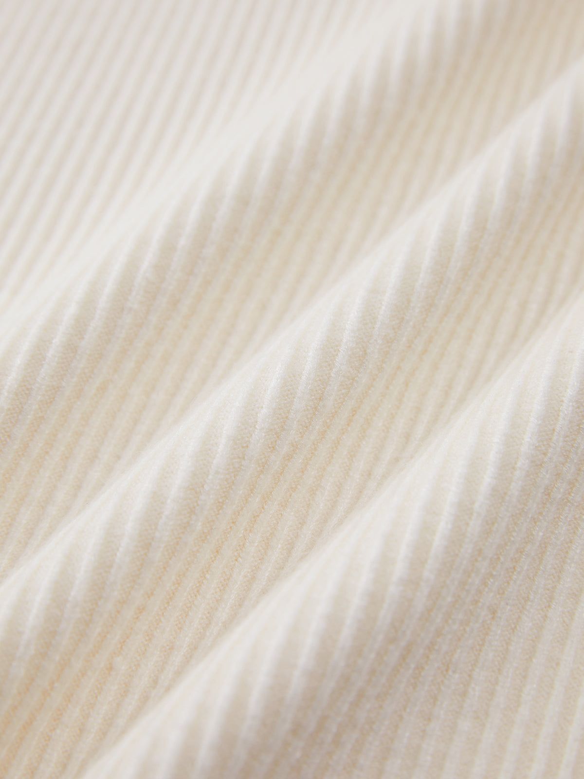 Ivory Glow Drawstring Ribbed Long Skirt sold by COMMENSE product image thumbnail 3