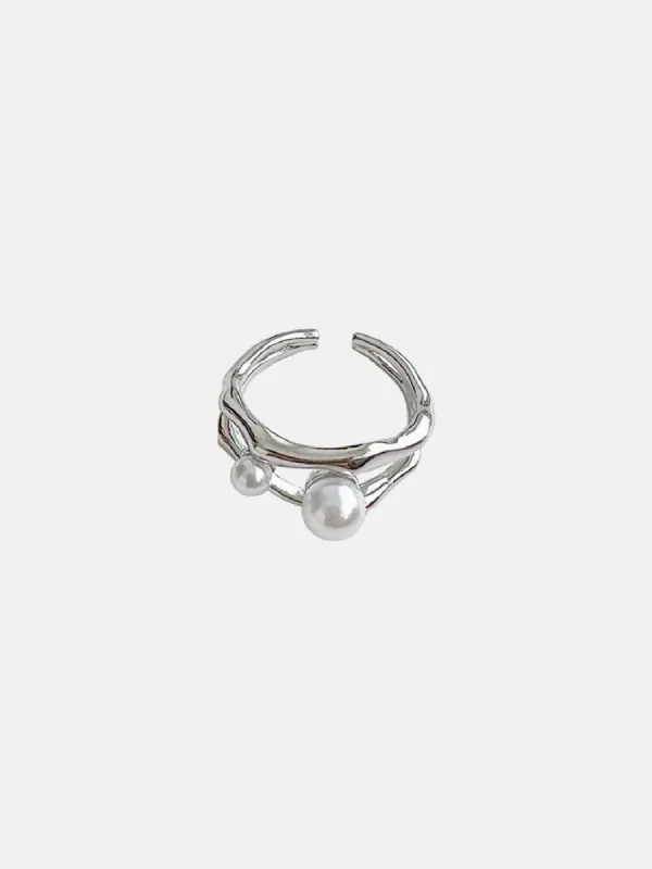 Starlight Pearls Ring sold by COMMENSE