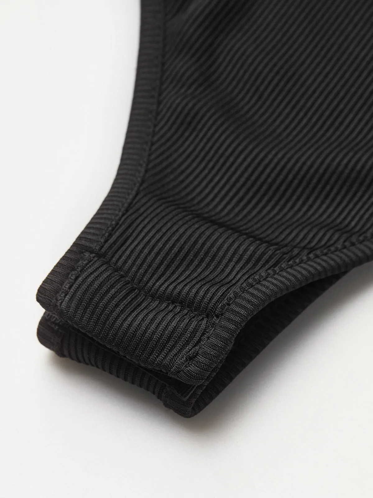 Ribbed Square Neck Bodysuit sold by COMMENSE product image thumbnail 3