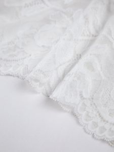 Floral Lace Padded Adjustable Strap Crop Corset sold by COMMENSE