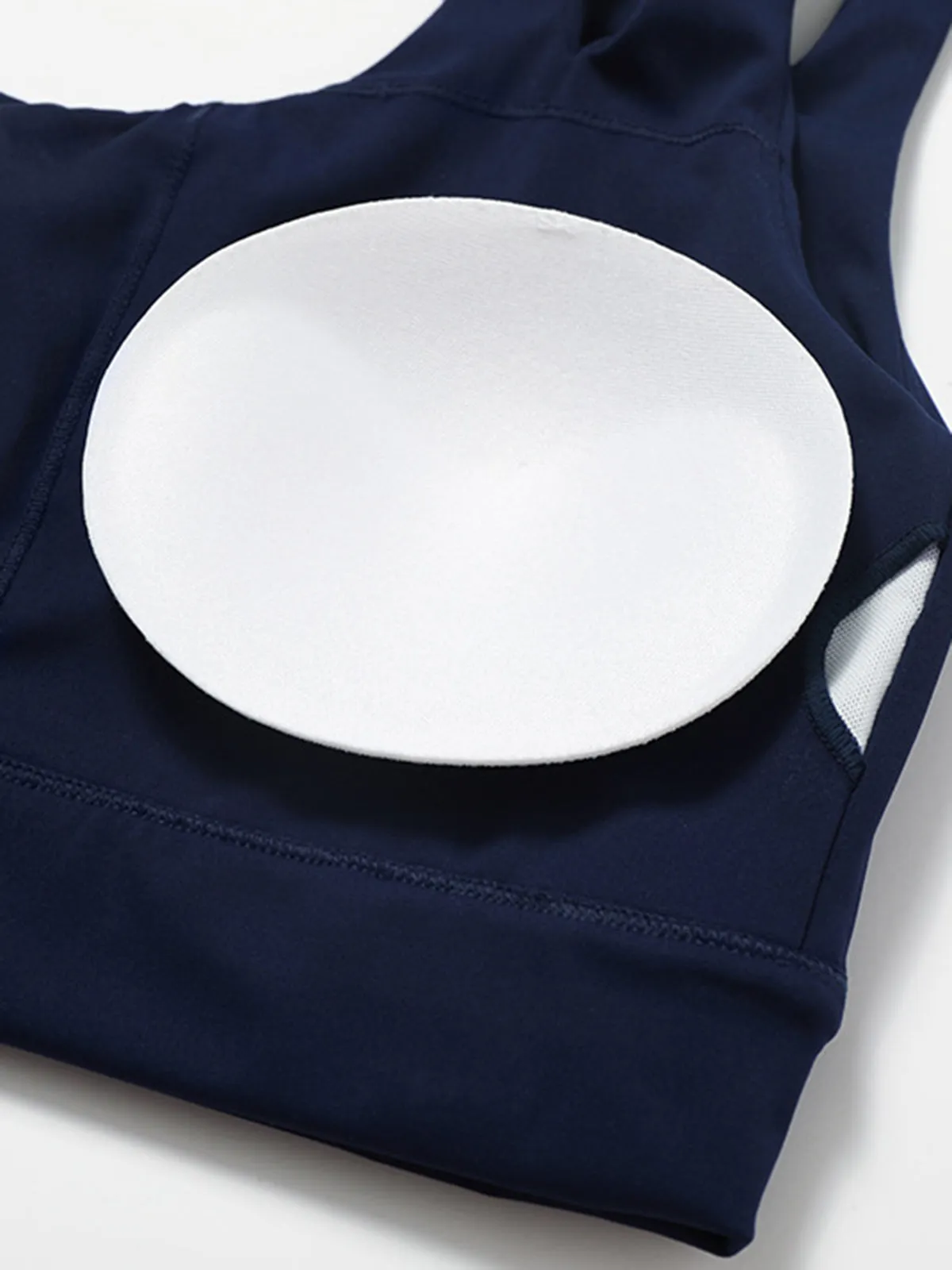 One-Shoulder Quick-Drying Sports Bra sold by COMMENSE product image thumbnail 5