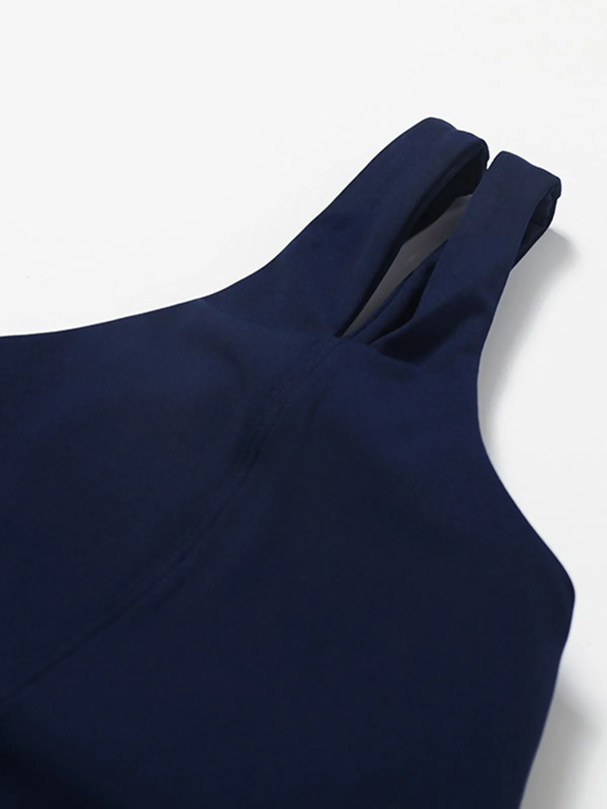 One-Shoulder Quick-Drying Sports Bra sold by COMMENSE product image thumbnail 4