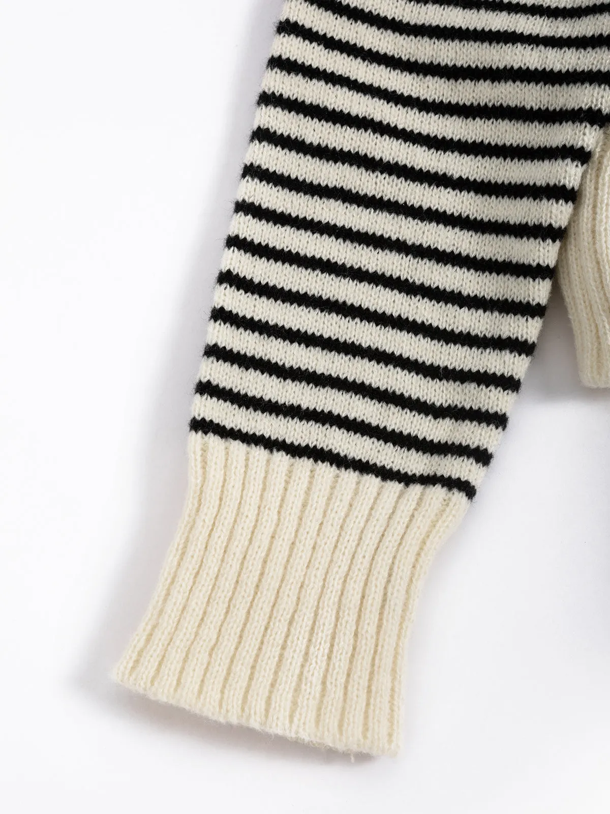 Stripe Polo Sweater sold by COMMENSE product image thumbnail 4