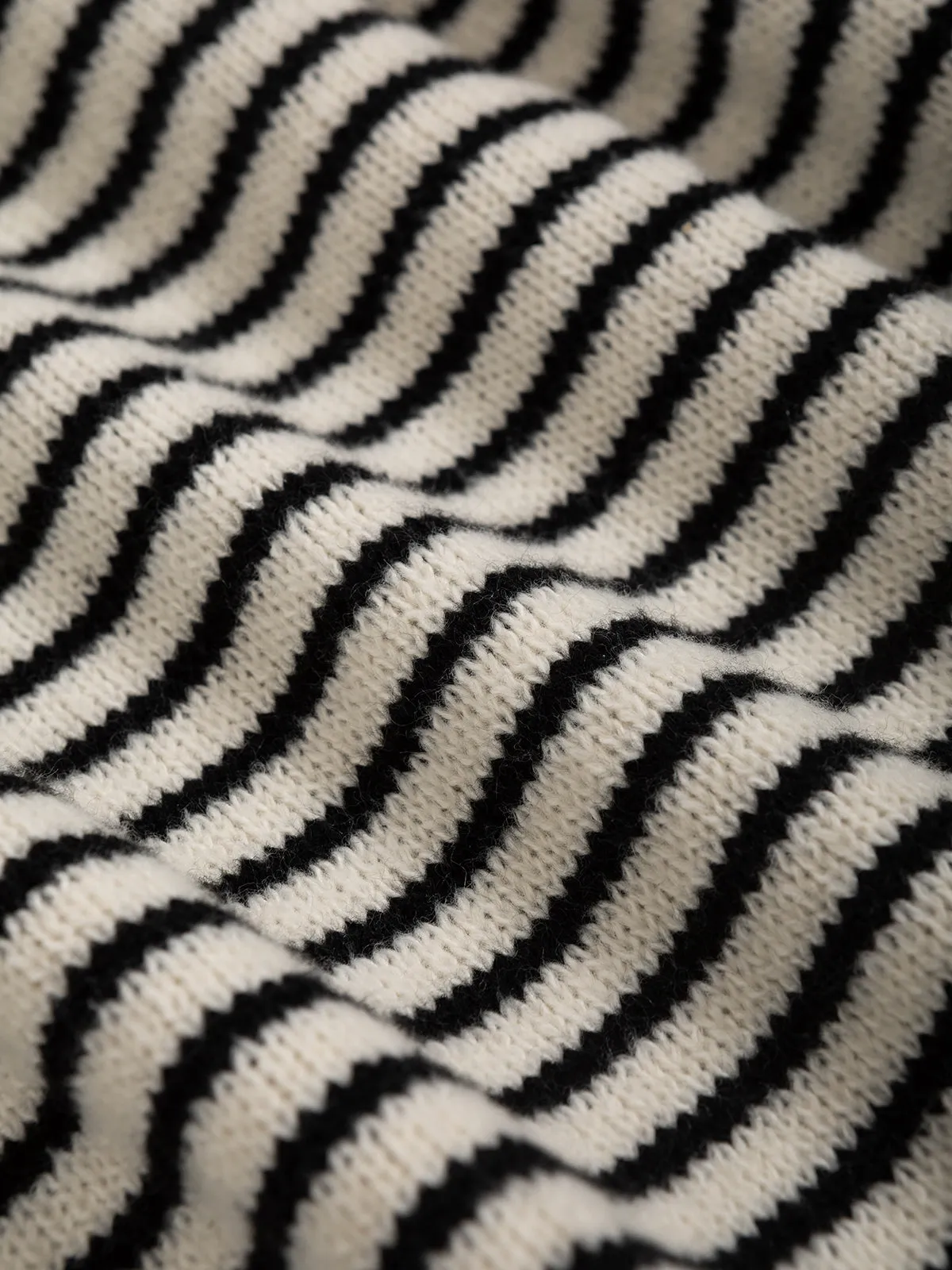 Stripe Polo Sweater sold by COMMENSE product image thumbnail 5