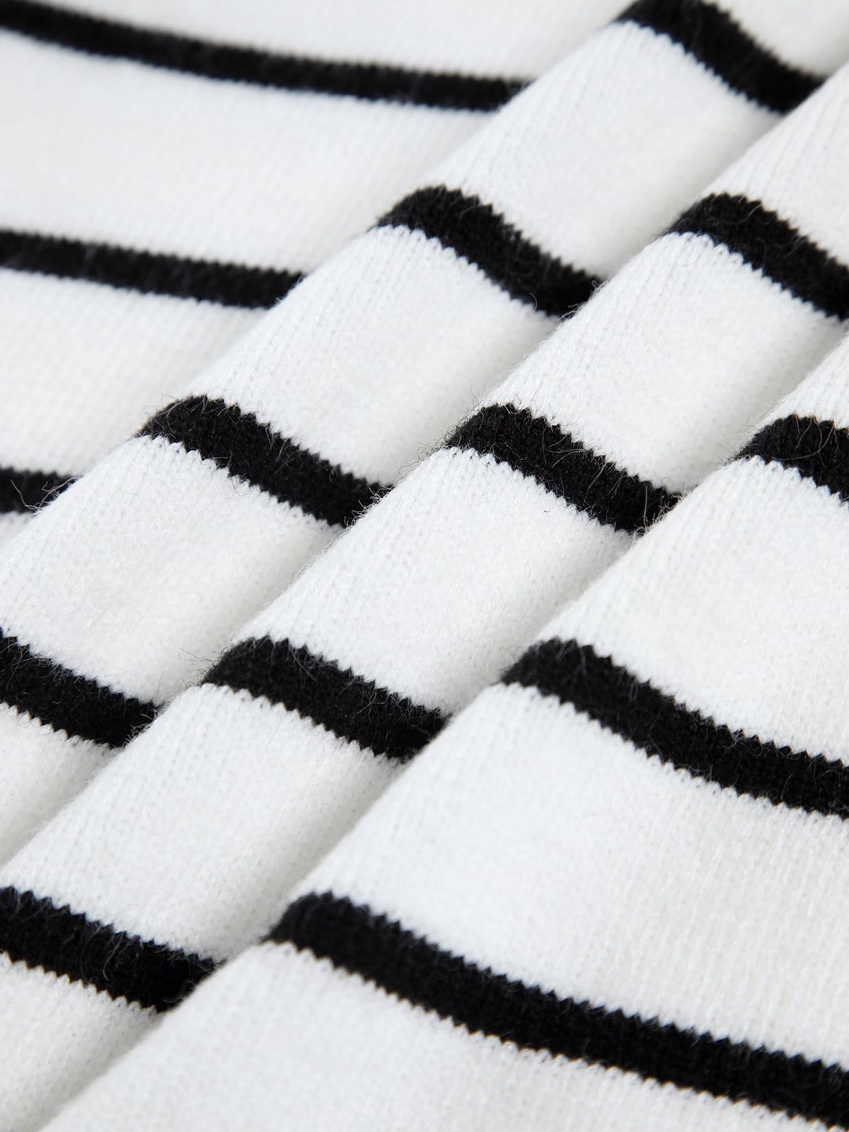 Old Money Aesthetics Stripe Cardigan sold by COMMENSE product image thumbnail 4