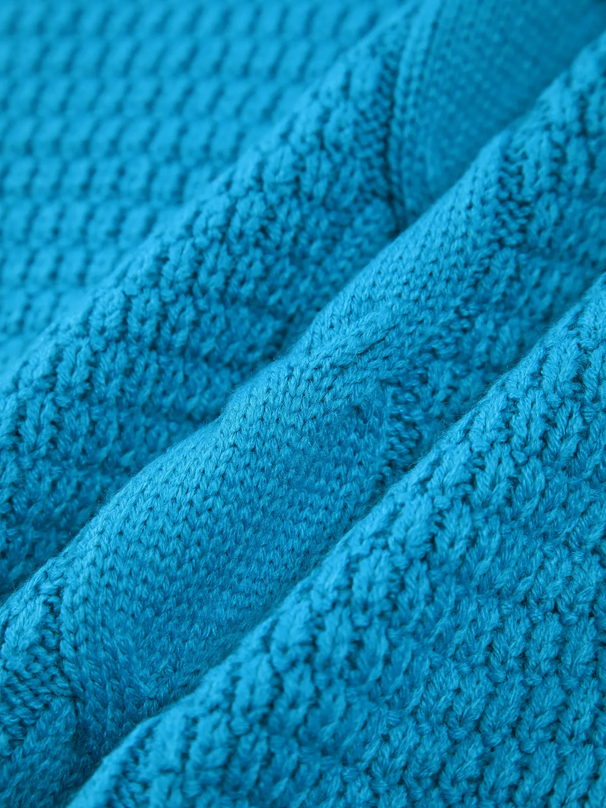 Do The Most Cable Knit Sweater sold by COMMENSE product image thumbnail 3