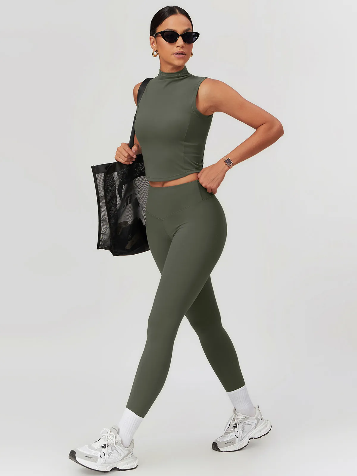 Tight Waist Active Top sold by COMMENSE