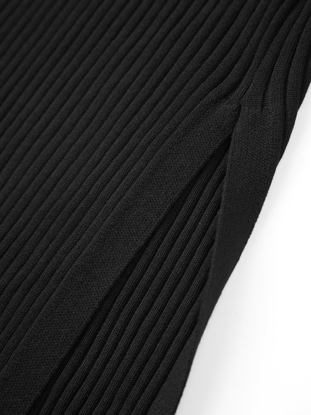 Long Sleeve Rib Long Sweater Dress sold by COMMENSE product image thumbnail 5