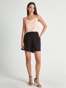 V-Neck Satin Camisole sold by COMMENSE