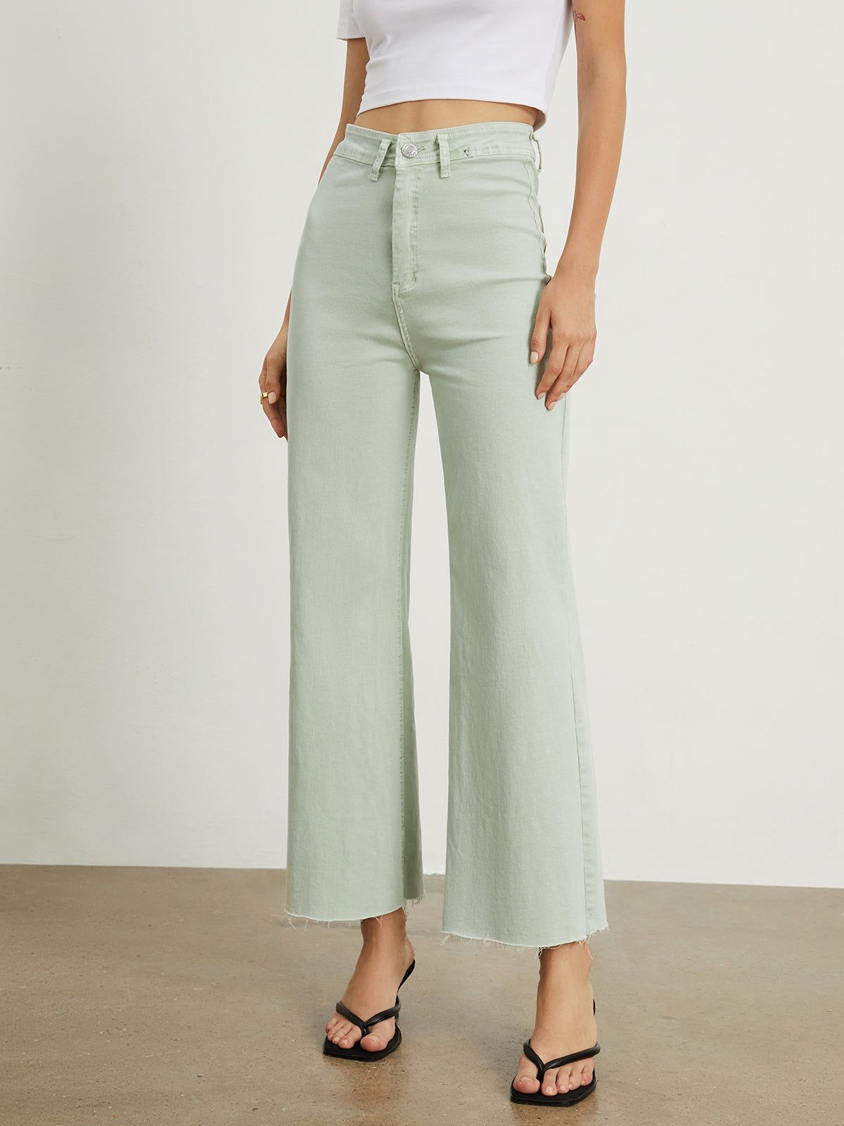 Utility Cropped Jeans sold by COMMENSE product image thumbnail 4