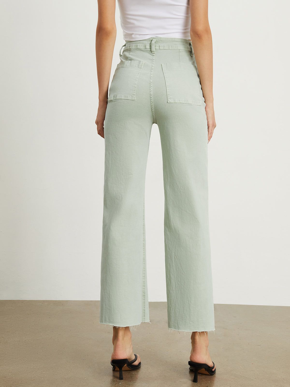 Utility Cropped Jeans sold by COMMENSE product image thumbnail 5