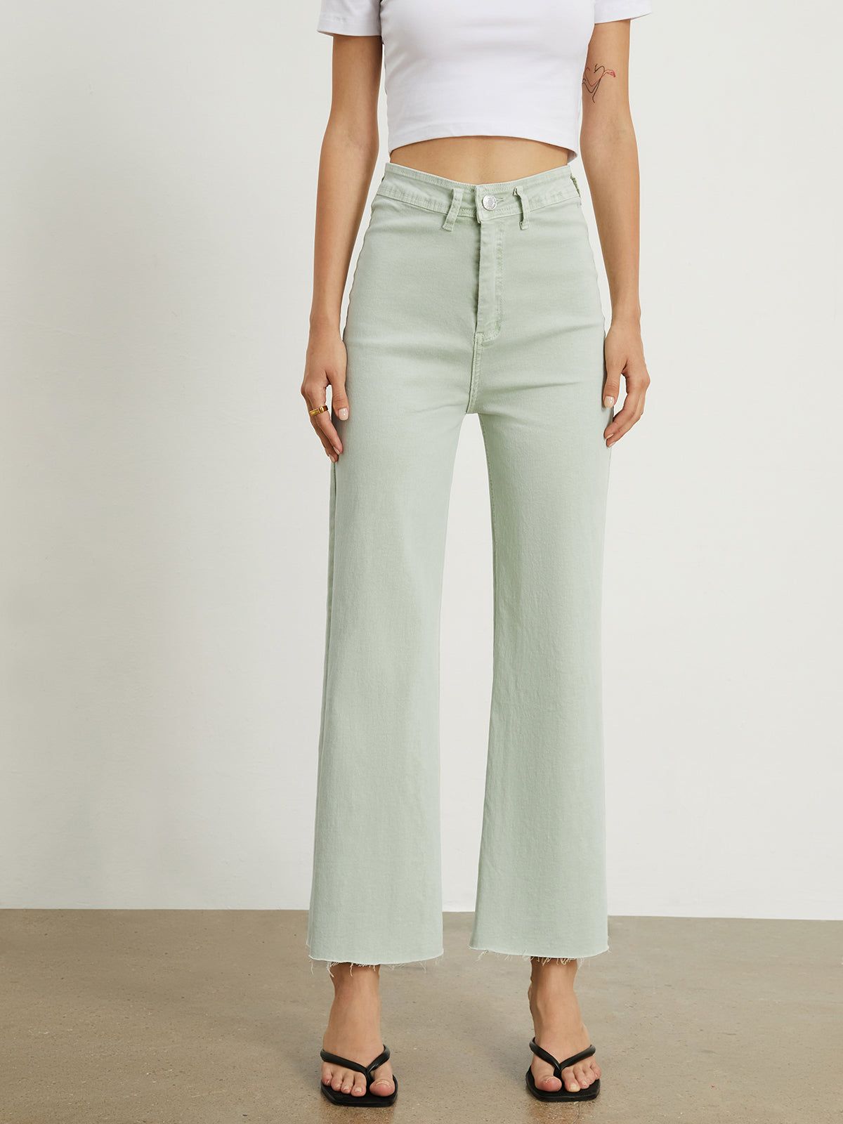 Utility Cropped Jeans sold by COMMENSE product image thumbnail 2