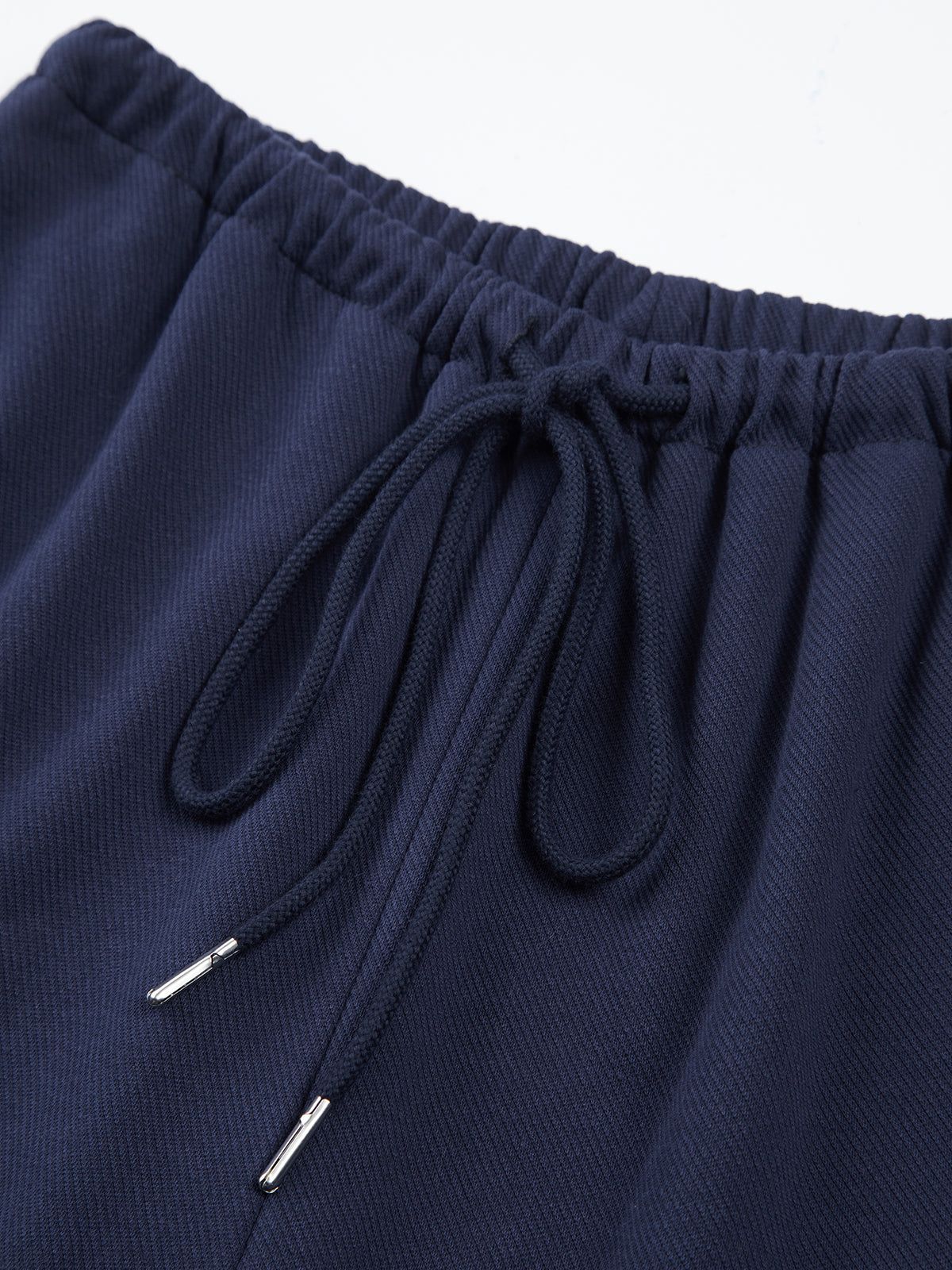 Navy Blue Drawstring Baggy Wide Leg Pants sold by COMMENSE product image thumbnail 6