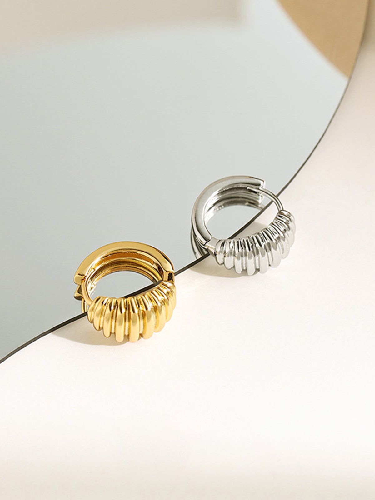 Croissant Earrings sold by COMMENSE product image thumbnail 2