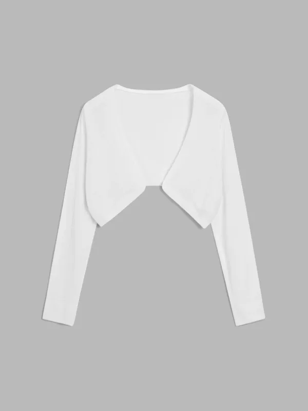 Utility Crop Cardigan sold by COMMENSE
