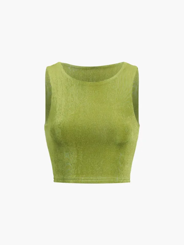 Greenfields Crop Tank Top sold by COMMENSE