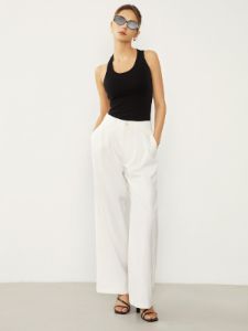 Open Back Halter Tank Top sold by COMMENSE