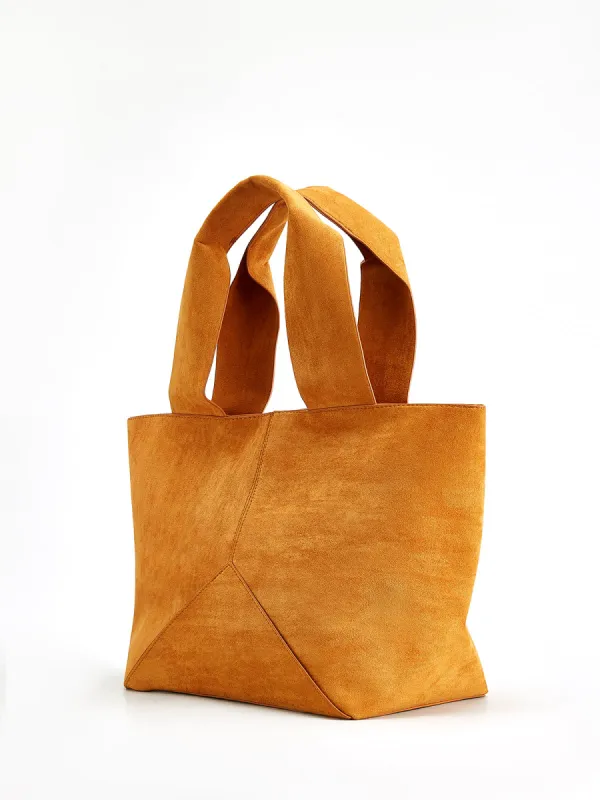 Suede Large Capacity Tote Bag sold by COMMENSE