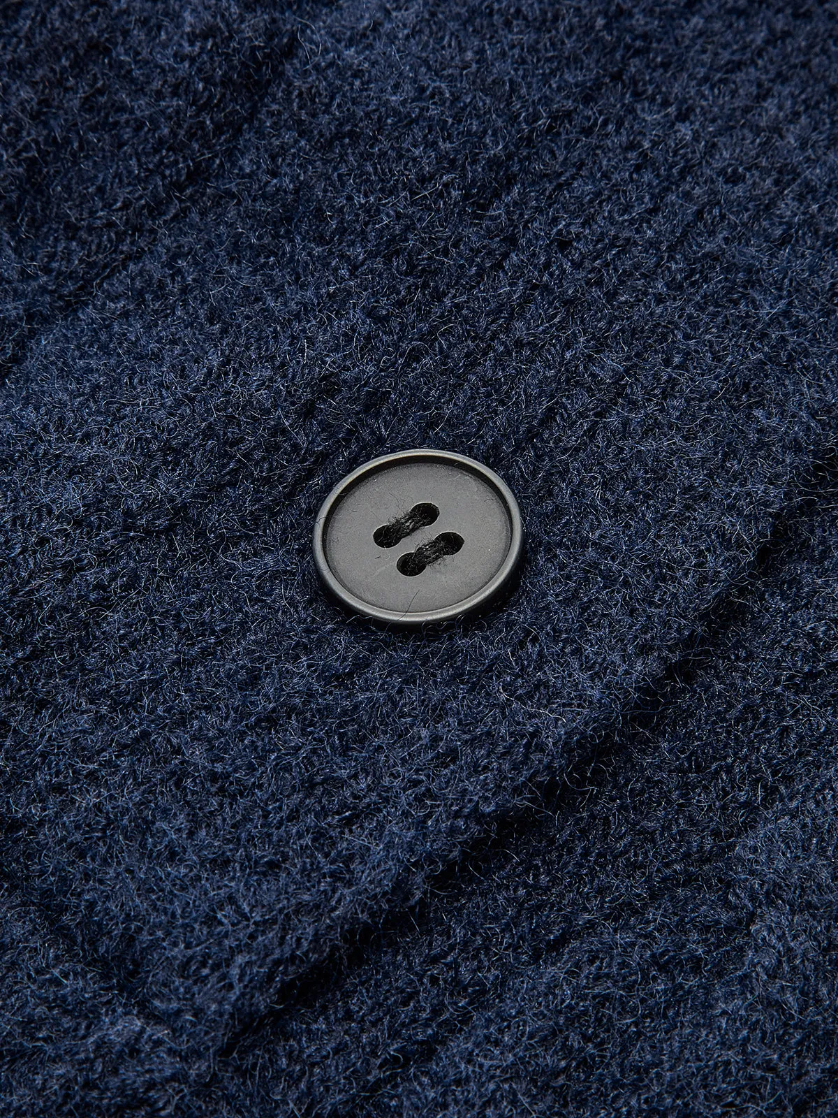 Lapel Plain Crop Cable Knit Top sold by COMMENSE product image thumbnail 3