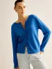 Plain Soft Button Cardigan sold by COMMENSE