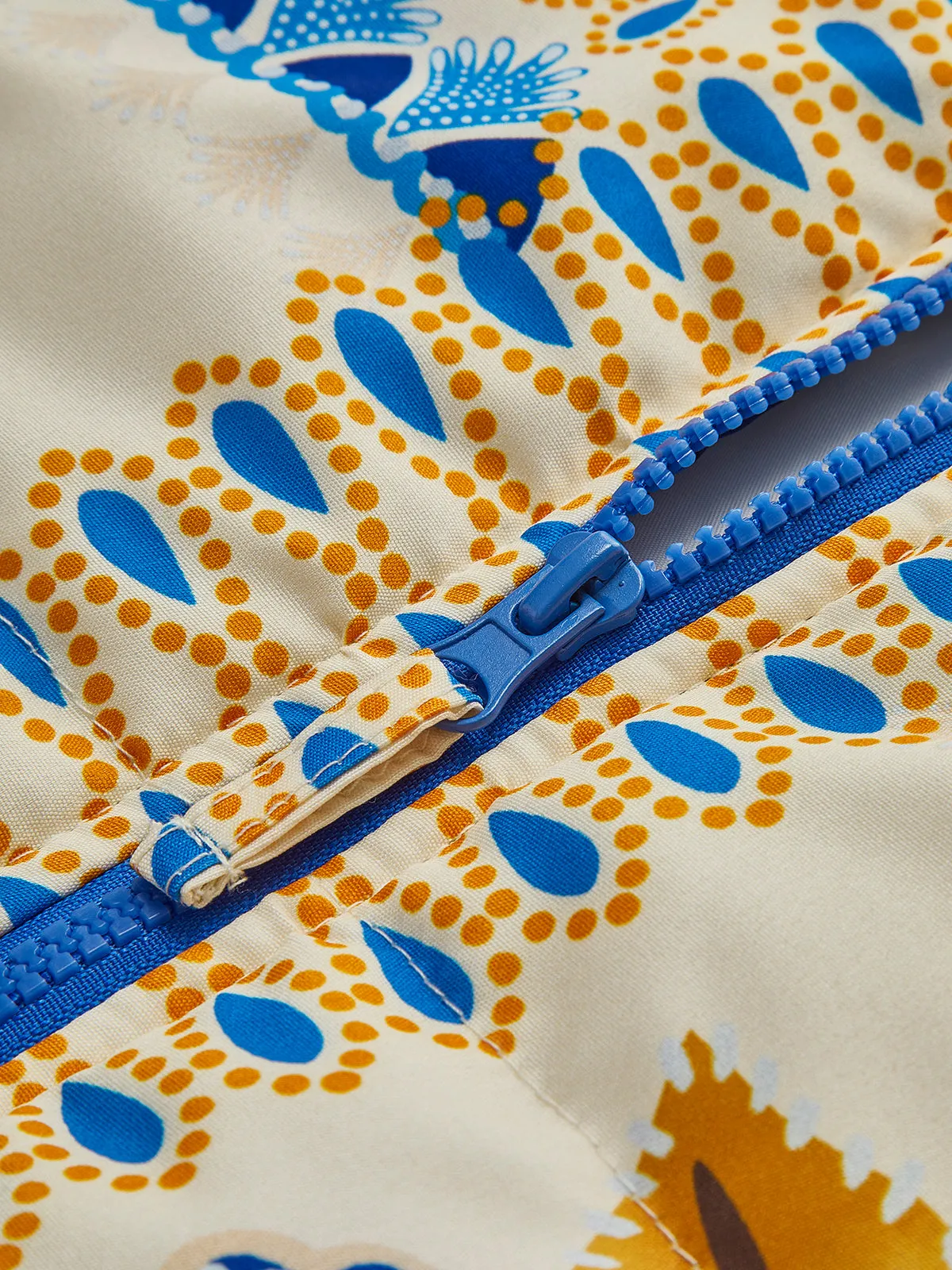 Boheme Printed Zipper Winter Coat sold by COMMENSE product image thumbnail 2