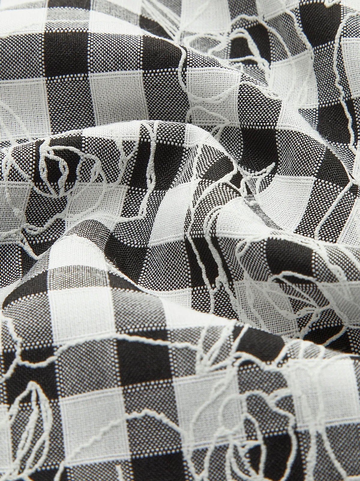 Plaid Jacquard Tank Long Dress sold by COMMENSE product image thumbnail 4