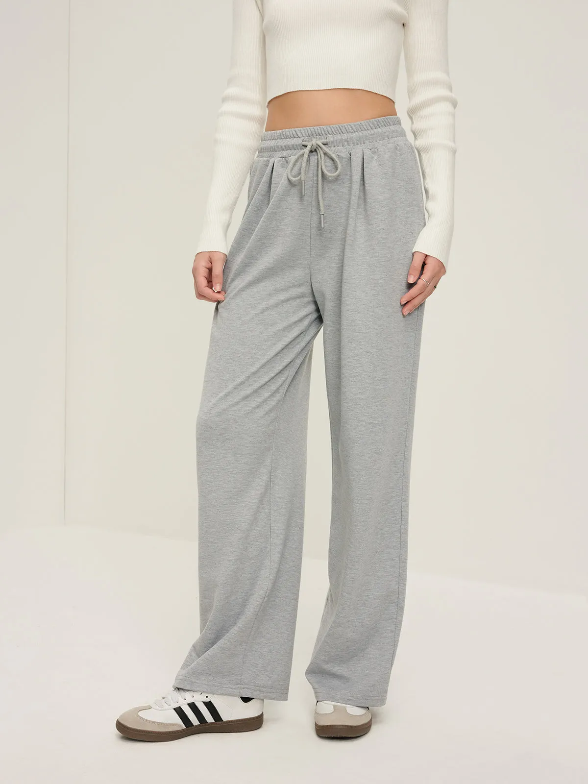 Leisure Drawstring Baggy Sweatpants sold by COMMENSE product image thumbnail 3