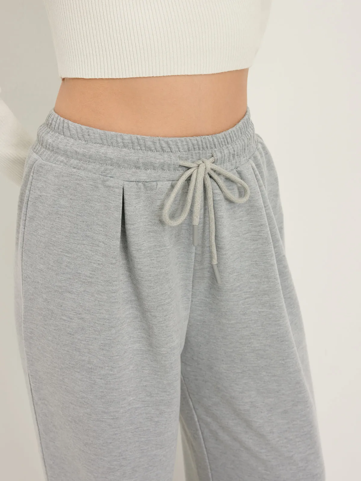 Leisure Drawstring Baggy Sweatpants sold by COMMENSE product image thumbnail 2