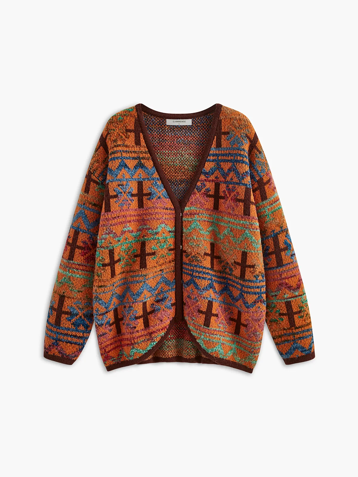 Boheme Oversize Button Cardigan sold by COMMENSE